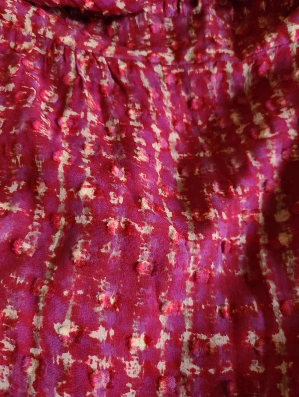 J. Crew Pink-Red Tweed Short-Sleeve Silk Dress - Picture 7 of 10